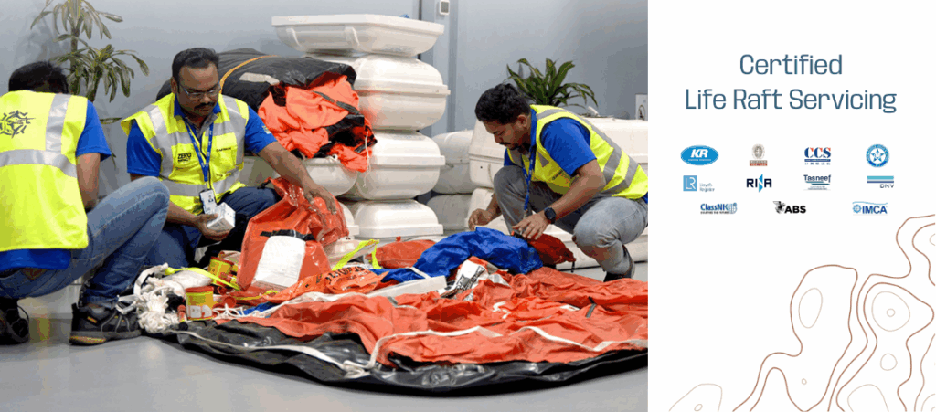 Life Raft Servicing in Saudi Arabia